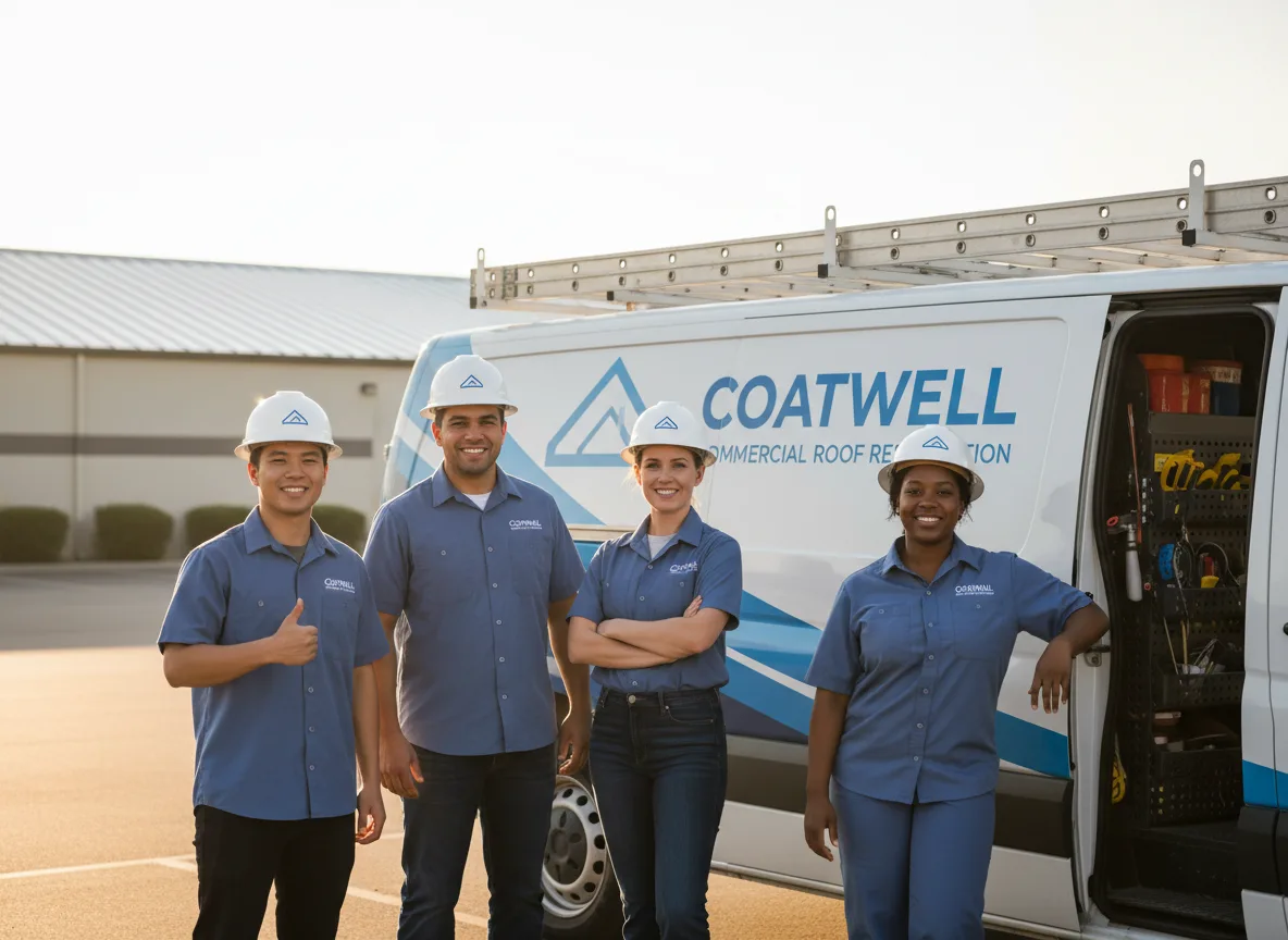 Commercial roof coating company in Maidens, VA